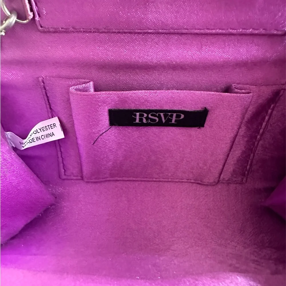 RSVP crystal-embellished evening clutch‎ bag LIKE NEW